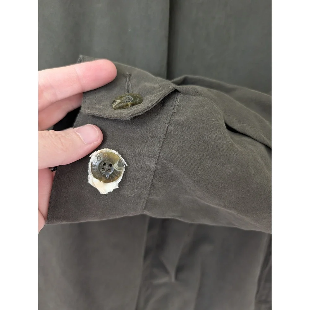 Vintage Orvis Signature Mens XL‎ Bomber Jacket Green Brown 90s Old Money